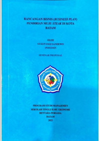 Image of RANCANGAN BISNIS ( BUSINESS PLAN) PENDIRIAN MUJU STEAK DI KOTA BATAM