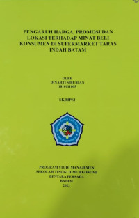 Image of PENGARUH HARGA, PROMOSI DAN LOKASI TERHADAP MINAT BELI KONSUMEN DI MALL TRAS BATAM