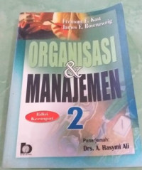 Image of ORGANISASI & MANAJEMEN 2